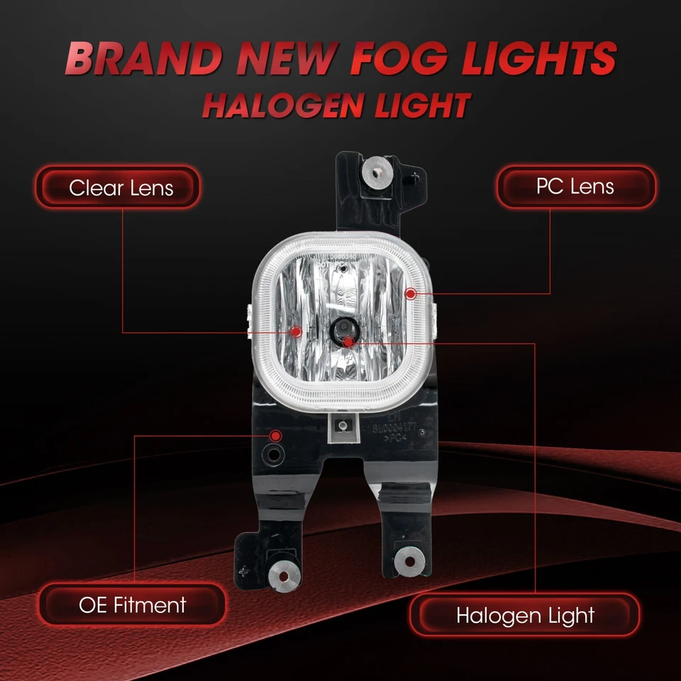 Conjunto de luces antiniebla aptas para Ford F250/F350/F450 Super Duty 2008 2009 2010 Foto 3 de 4