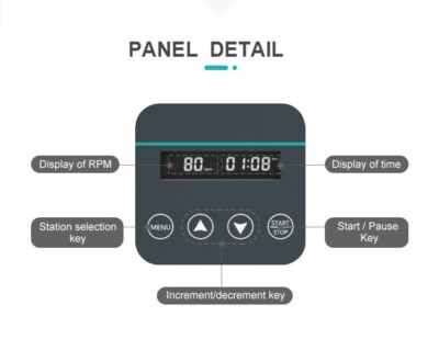 Long Axis Rotating Mixer Shaker Rotary Mixer Shaker Lab Digital