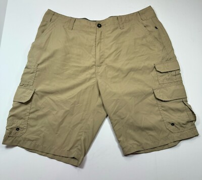 Denali Cargo Shorts Mens Khaki Outdoor Hiking Size 38