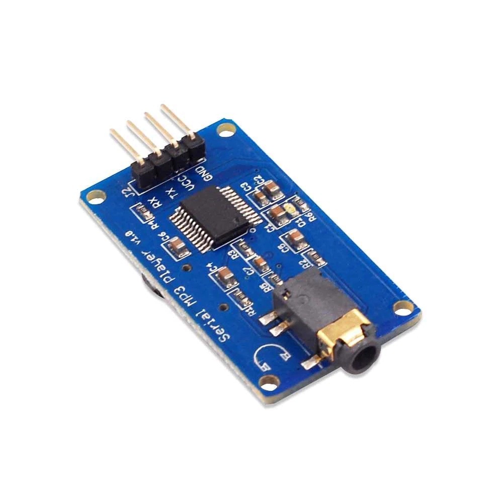 Modulo Lettore MP3 YX5300 - Controllo Seriale UART, Per Micro SD, 3.2-5.2V, 2 Pezzi - Foto 4