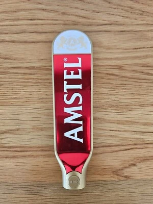 NEU AMSTEL Bier Zapfhahn Griff, Schrift, T-Bar, Man Cave, Hausbar