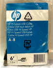 Genuine HP 6' Hi-speed A To B USB 2.0 Printer Cable.#Z258
