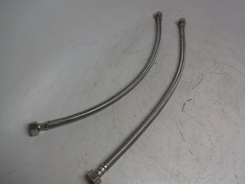 Lot Of 2 Plumb Pak Pp23818 Supply Tube 1/2" x 1/2" x 20"