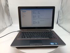 DELL LATITUDE E6320 I3-2330M 13.3" NO RAM NO HDD NO ADAPTER. VENDU EN L'ÉTAT.