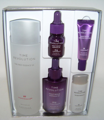Missha Time Revolution Essence Ampoule 2 pcs Special Set Anti Aging Best Seller