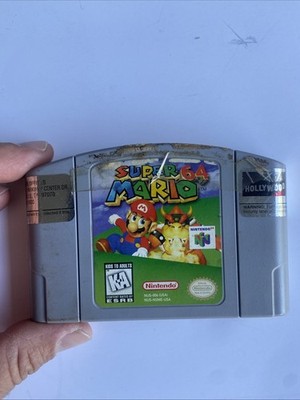 Super Mario 64 (Nintendo 64 N64 - 1996) Authentic Cartridge Only Tested V5