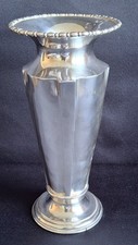 Antike versilberte Blumenvase /Vase