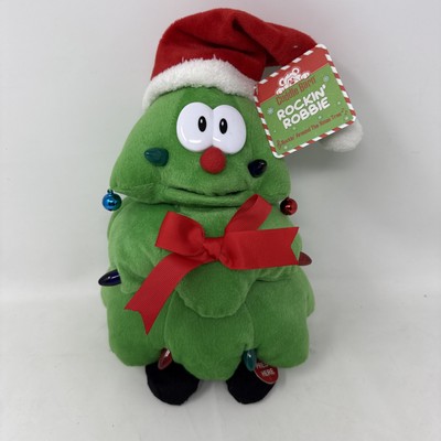 Animated Christmas Tree Cuddle Barn Rockin  Robbie Plays Rocking Around The NWT