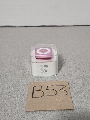 Apple iPod Shuffle 2GB Pink 4th Gen USB MP3 Player MC585LLA New Open Box  