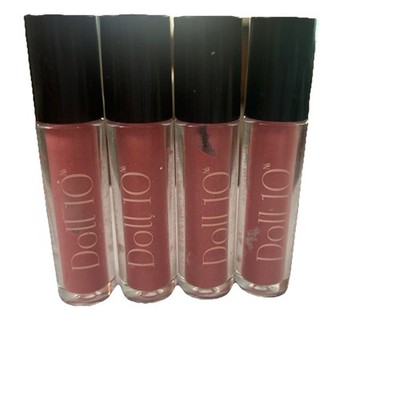 Doll 10 Lip Wardrobe Lip Gloss BELLA 4 Pack