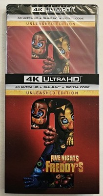 FIVE NIGHTS AT FREDDY'S 2 UNLEASHED EDITION 4K ULTRA HD with SLIP COVER