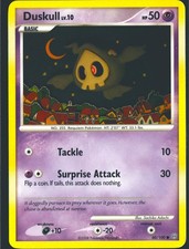 Duskull 60/100 Common Stormfront Pokemon Lightly Played