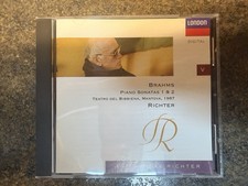 Sviatoslav Richter - Brahms Piano Sonatas 1  2 - London 436 457-2 CD 1993