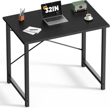 DUMOS 32 Inch Office Small Computer Desk Modern Simple Style Writing Study Work