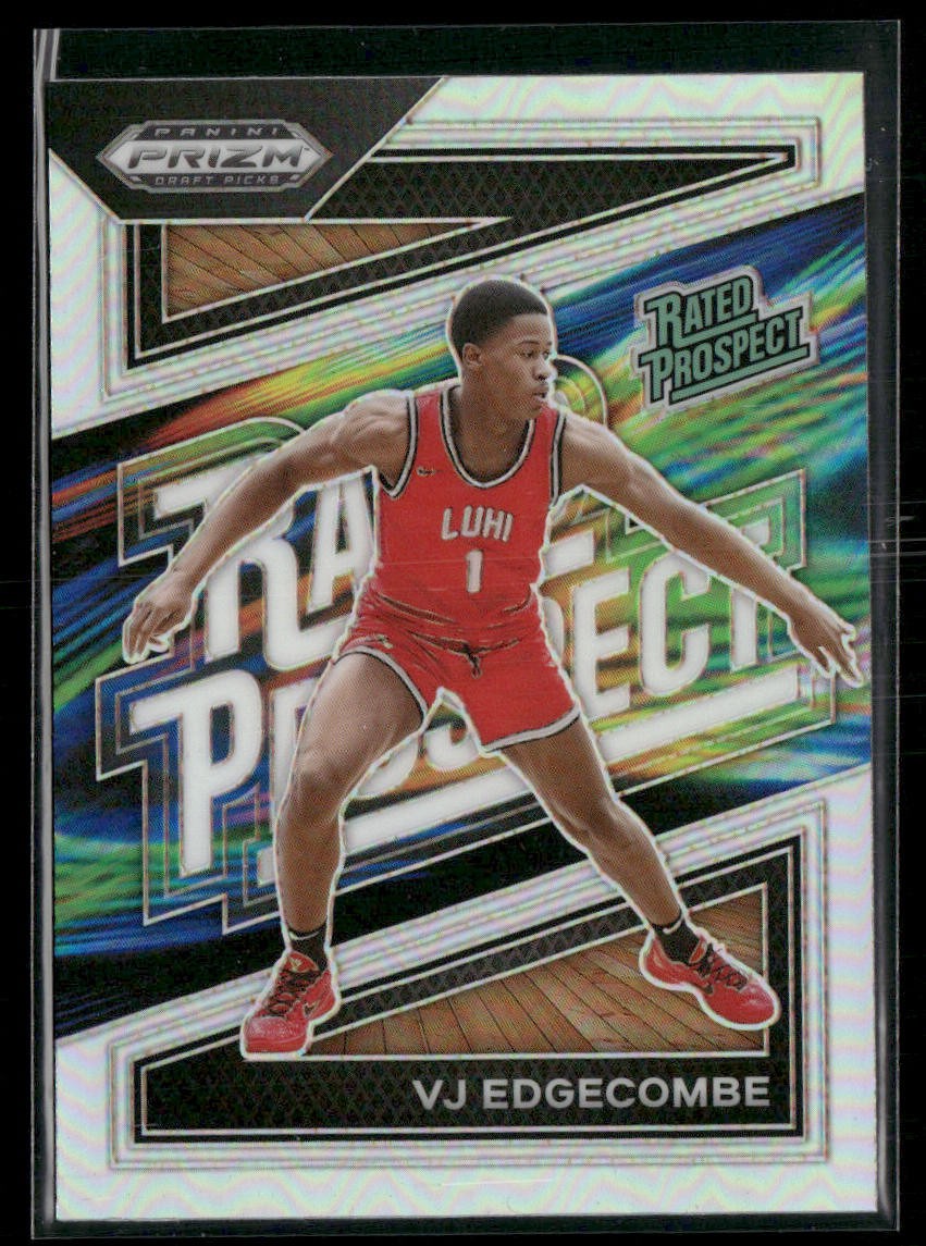 2024 Panini Prizm Draft Picks #17 V.J. Edgecombe Rated Prospect Prizms Silver
