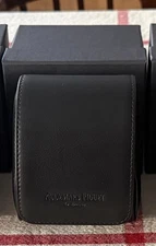 Audemars Piguet AP Black Leather Travel Watch Case Pouch