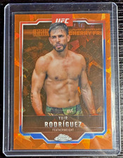 2025 Topps UFC Chrome Sapphire - Yair Rodriguez Orange /25 #95
