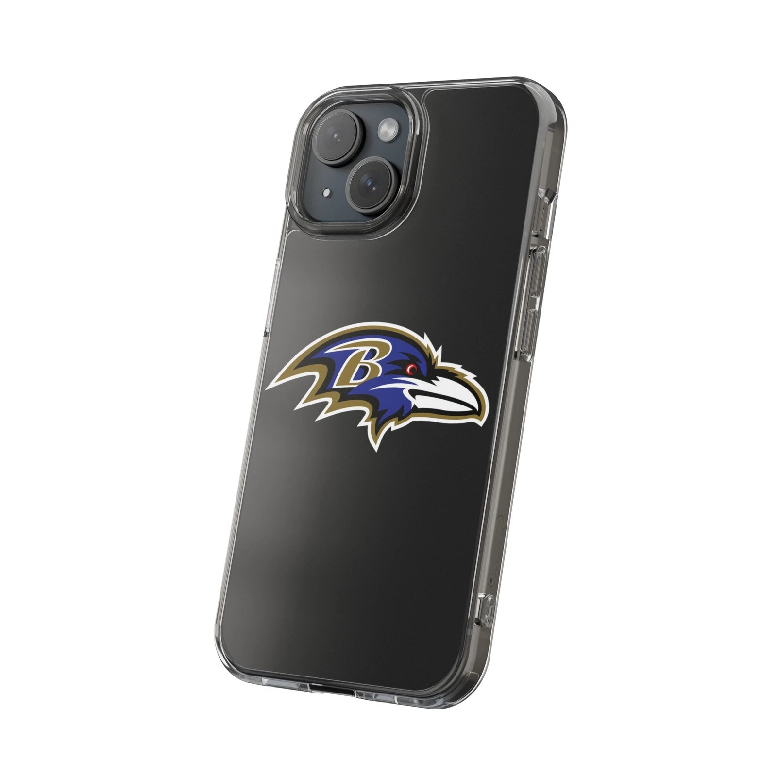 Baltimore Ravens Clear Phone Case for iPhone