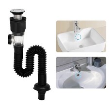 Kitchen Sink Drain Pipe Single Tank Drain Pipe Drainage Pipe