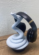 Snake Serpent Viper Headphone Stand - Dad PC Heasdset Holder - Game Room Decor
