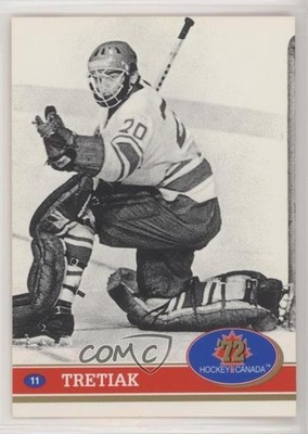 1991-92 Future Trends '72 Hockey Canada Vladislav Tretiak #11 HOF 0q3