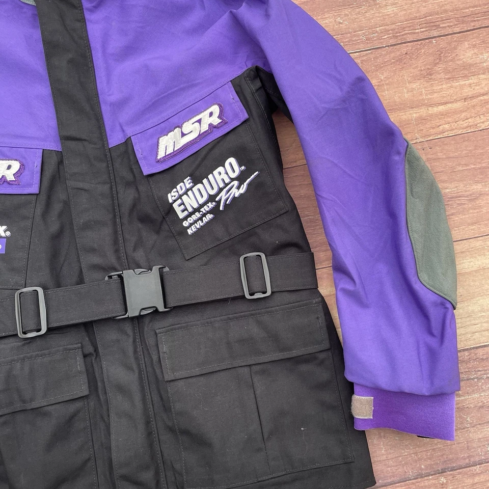 De colección MSR MS Racing MALCOLM SMITH RACING Gore-Tex Hecho con Kevlar Para Hombres Grande Foto 4 de 4