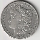 BETTER DATE 1904-S MORGAN SILVER DOLLAR XF DETAILS