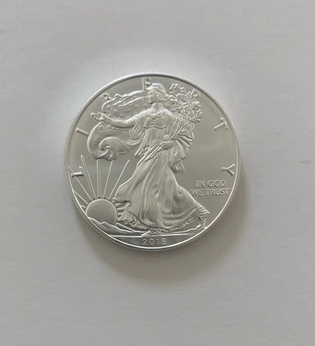 2018 American Silver Eagle Dollar BU