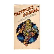 Dwarfstar Boardgame Outpost Gamma Box VG/NM