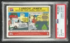 LEBRON JAMES PSA 10 2003 TOPPS BAZOOKA #15 ROOKIE COMICS RC CAVALIERS 9041