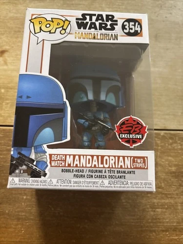 Funko Pop! Vinyl: Star Wars - Death Watch Mandalorian (Two Stripes) -...