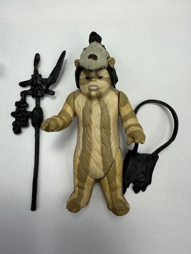 Vintage 1983 Kenner Star Wars Logray Ewok Medicine Man - Figure Complete w/ Acc