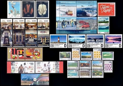 ARGENTINA-2025-COMPLETE YEAR-MNH-