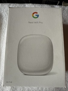 Google Nid WiFi Pro Wi-Fi pour routeur 6E Système Mesh GA03030-US Blanc Nouveau
