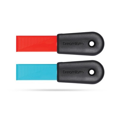 DREAMFARM selbstschärfender Reinigungsschaber Kochfeldschaber CLEANA 2er Set
