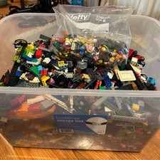 LEGO Bulk lot of Parts  Mini figures 23lbs Pounds