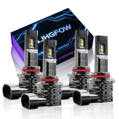For Dodge Charger SRT SXT 2016-2022 LED Headlight Light High Low Bulbs 9005+9005