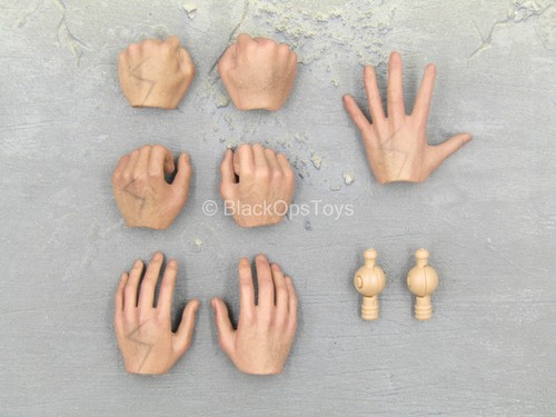 1/6 scale toy Lone Ranger - Tonto - Male Hand Set (x7) - Picture 1 of 7