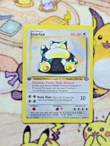 1st Edition Snorlax 27/64 Jungle Regular