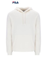 Fila Finn Fleece Unisex Hoodie In Egret Size Uk 3XL New With Tags