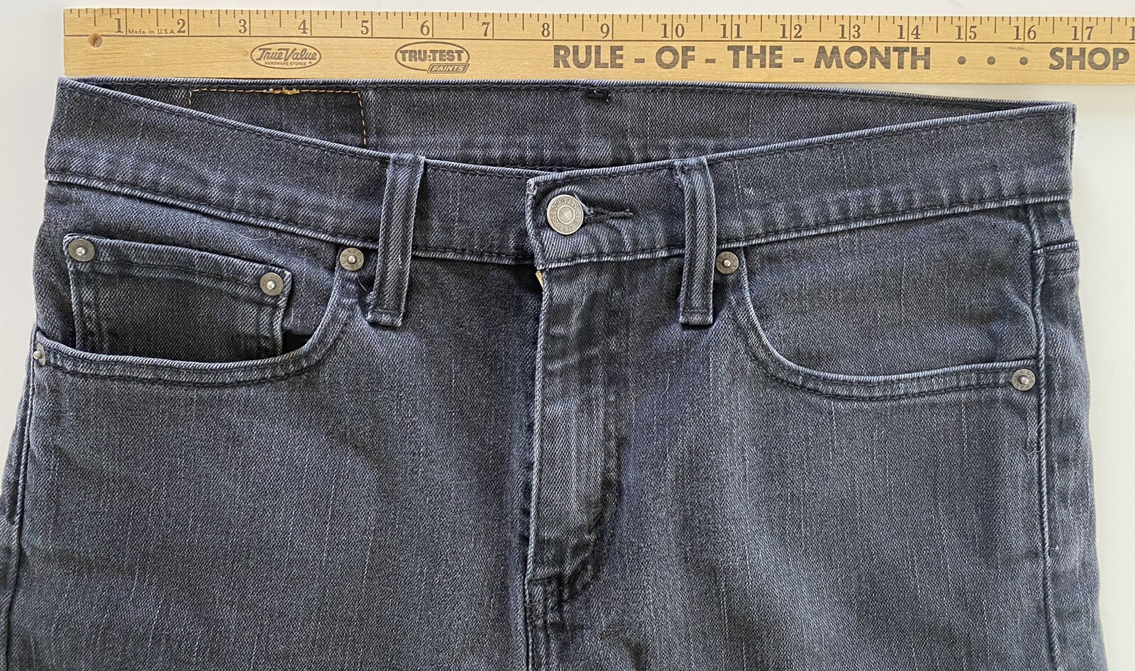 Mens LEVIS 508 Tapered Fit Black Denim Jeans W31 L30 (actual 32x27) eBay