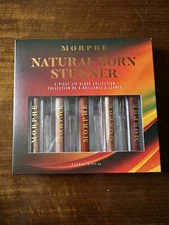 Morphe Natural Born Stunner Lip Gloss Collection (Nudes) 100% Authentic