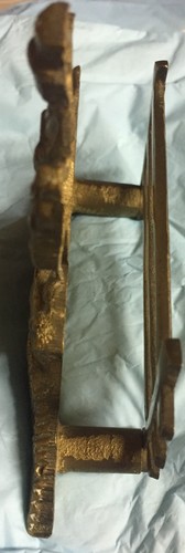Equestrian Horse Foxhunt Brass Tally Ho Desk Top Letter Holder - Picture 4 of 12