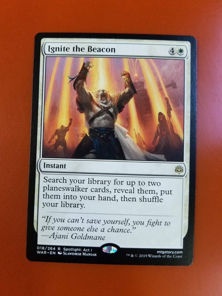 1x Ignite the Beacon | War of the Spark | MTG Magic Cards