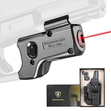 Red Laser Sight Designed to Fit Glock17/19/19X/23/31/32/44/45,With RH Holster
