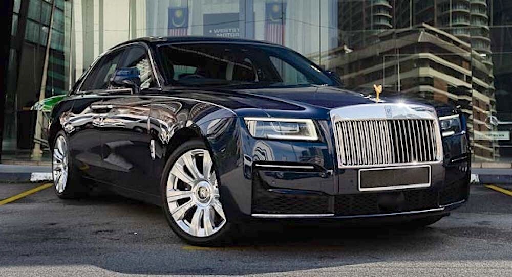 4 New Factory Rolls Royce Ghost Wheels Chrome OEM Genuine 21 Inch 2021-2025 Set