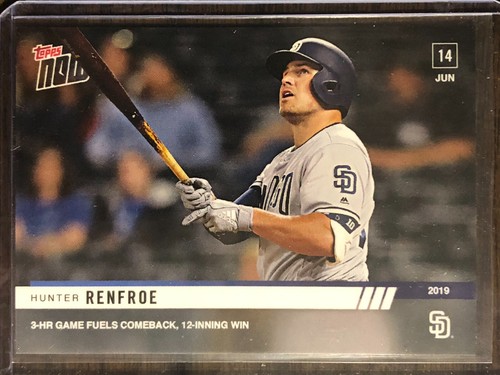 2019 Topps Now 379 Hunter Renfroe