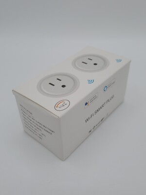 Deco Gear 2 Pack WiFi Smart Plug (Compatible with Amazon Alexa & Google Home)
