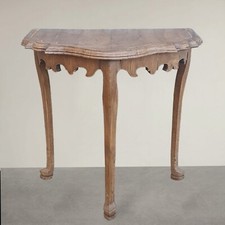 ANTICA CONSOLLE LEGNO H81 L82 P50 CONSOLLE INGRESSO MEZZALUNA MOBILE INGRESSO 