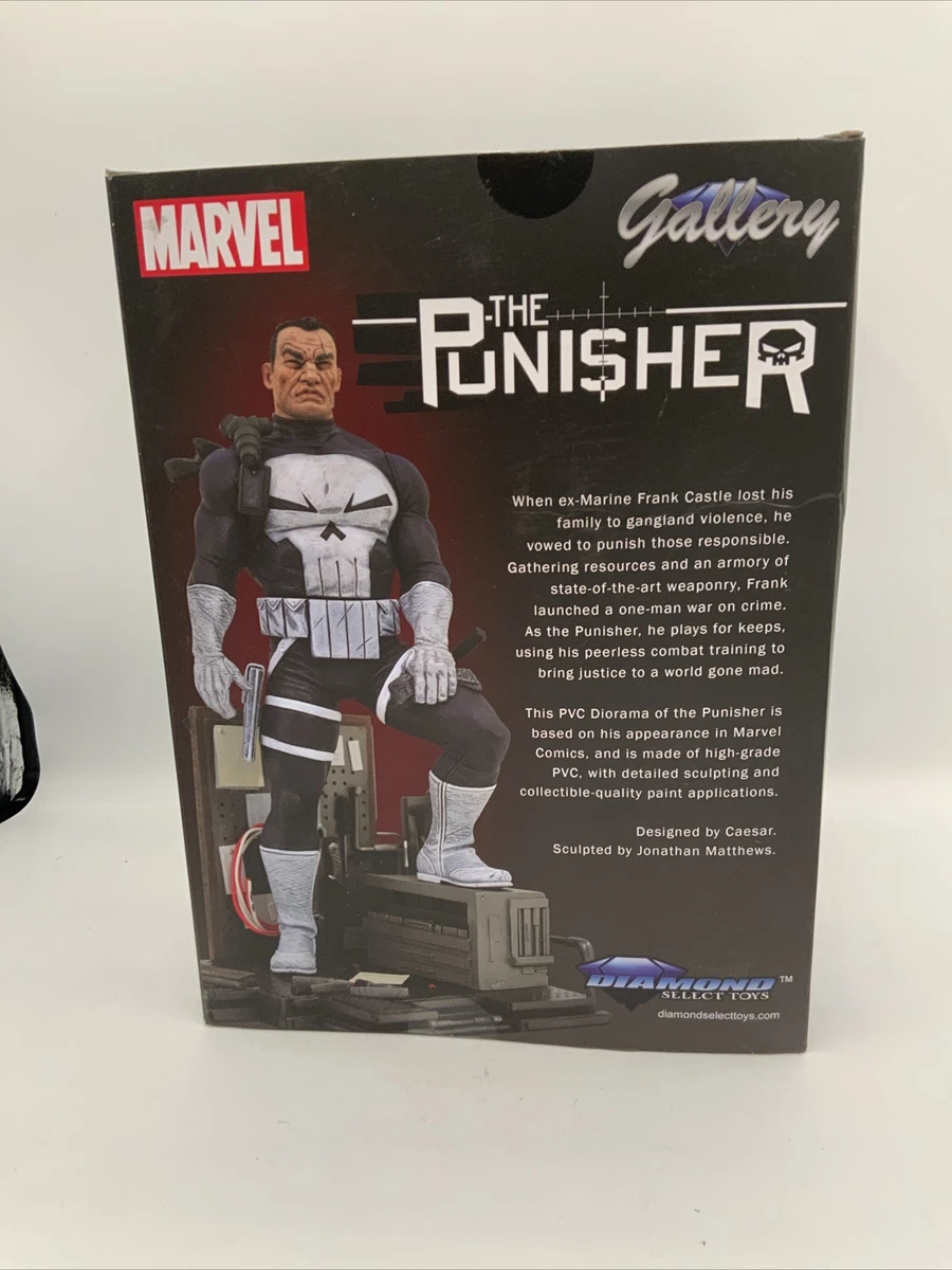 Marvel Gallery Punisher PVC Figure, Multicolor, Standard